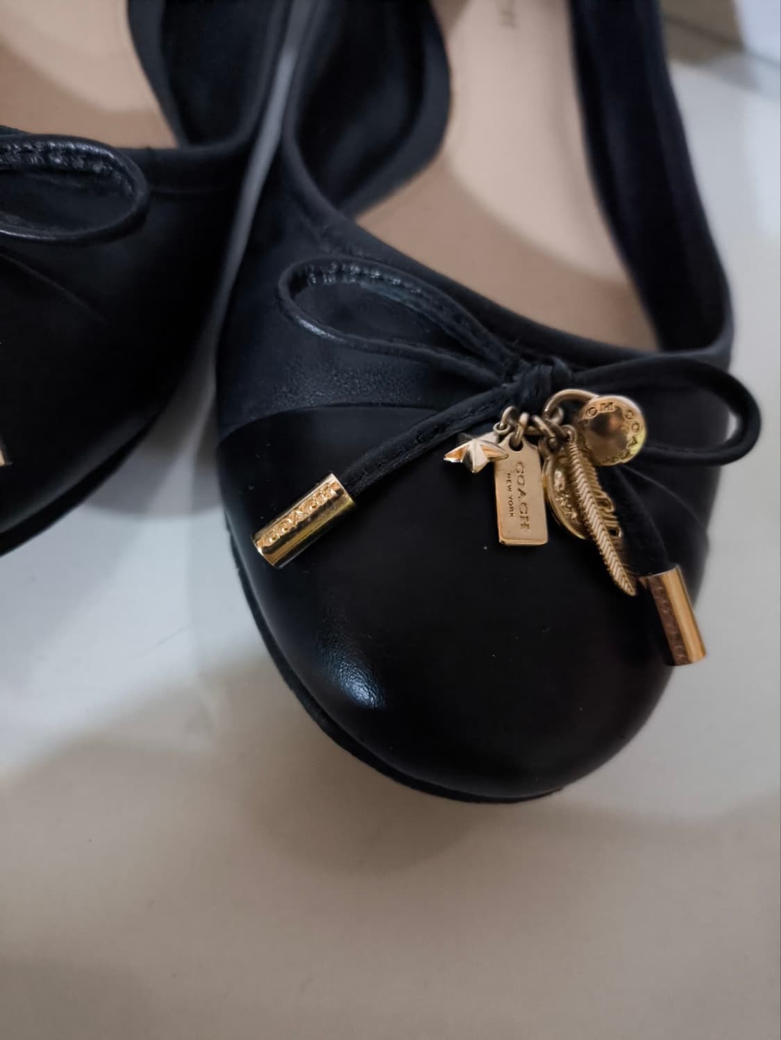 36.5 235mm 코치 리본 구두  상품이미지4