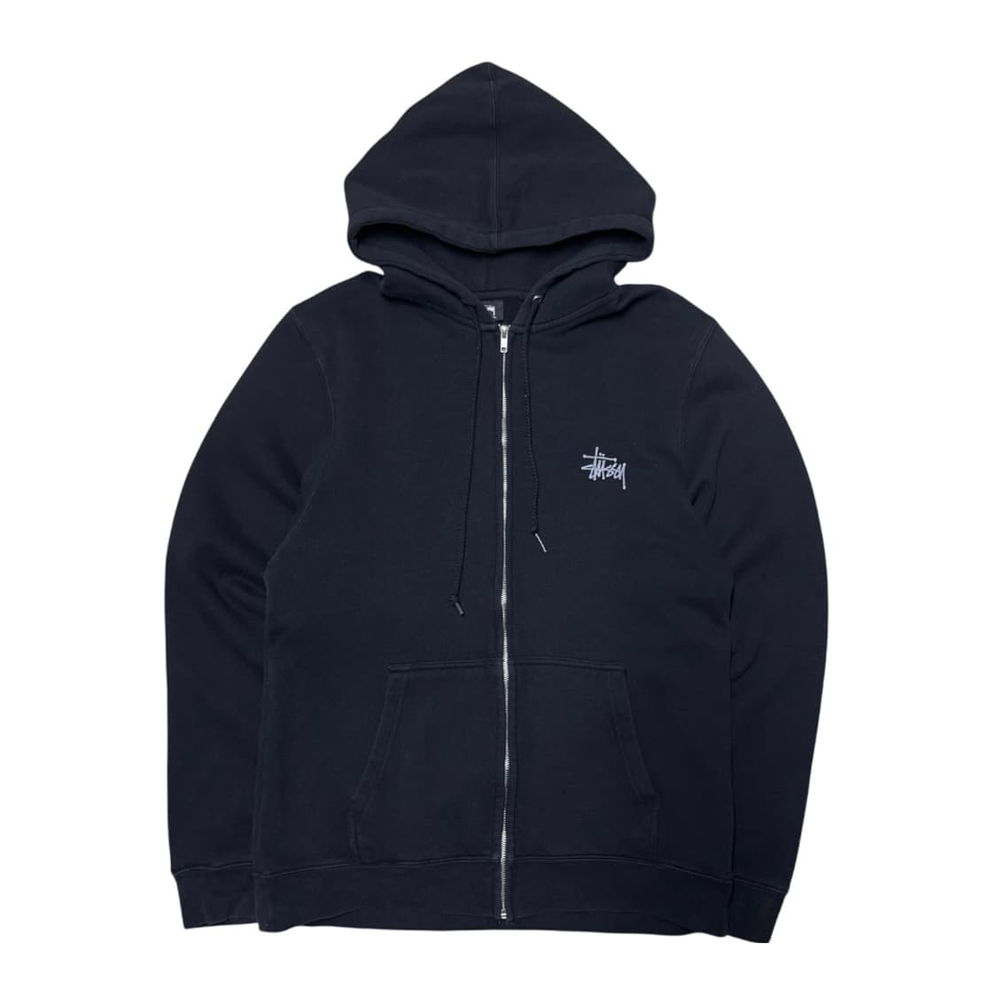 00s 미국생산 스투시 검회 베이직 후드집업 상품이미지4