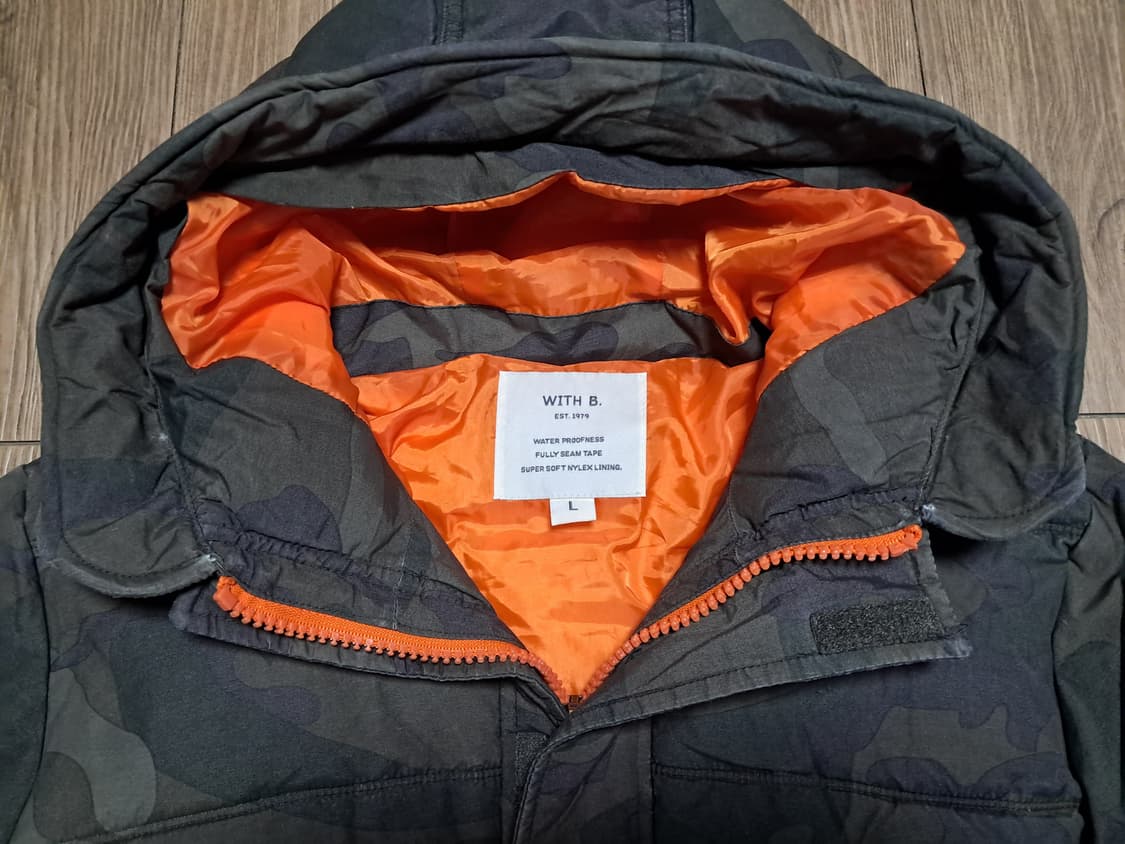WITH B. 패딩 파카 L 상품이미지6