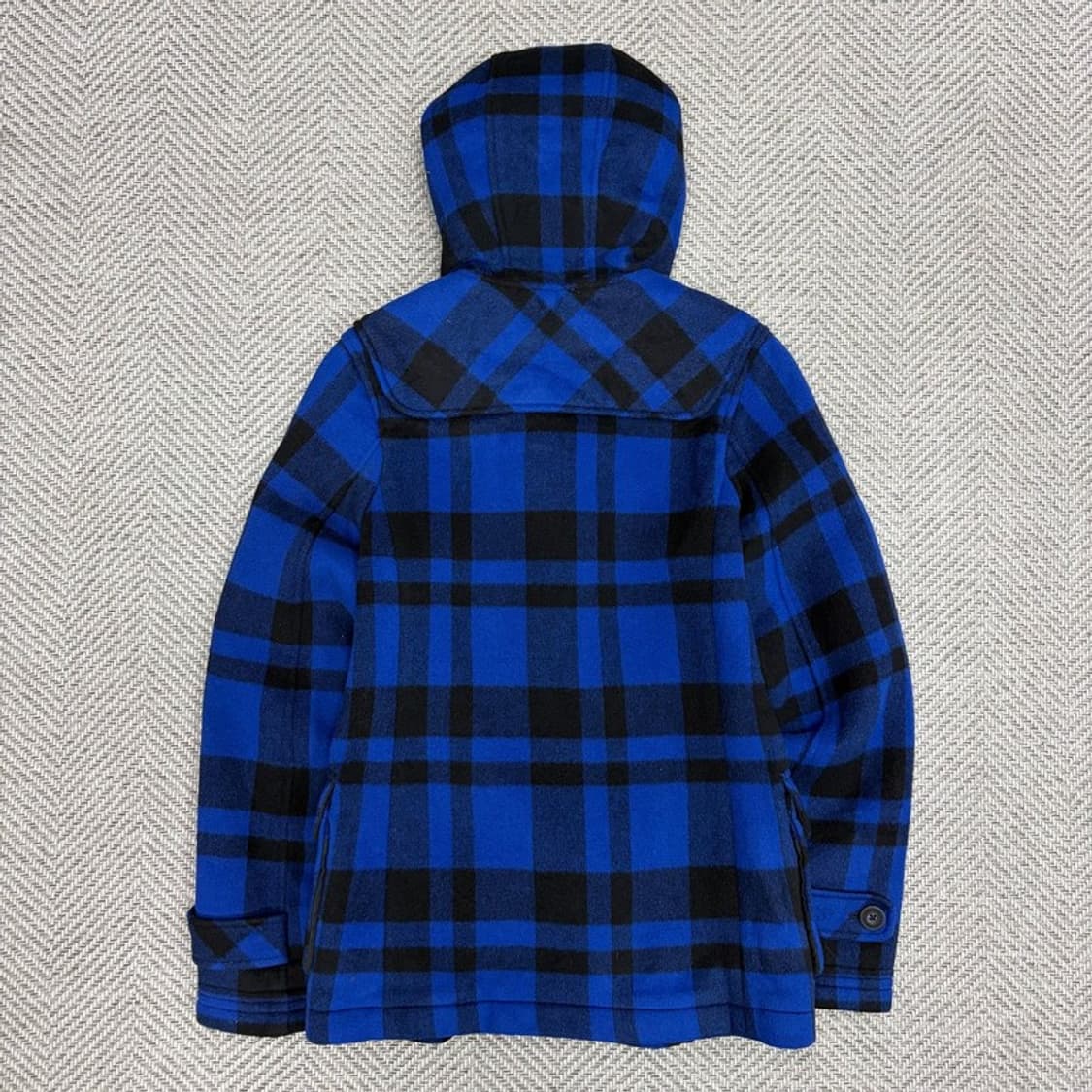 리바이스 울블렌딩 체크 더플코트 v1262 상품이미지2