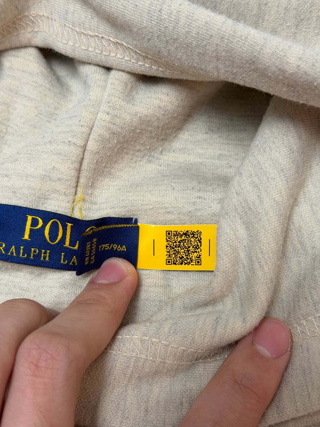 폴로 랄프로렌 포니 후드티 브라운 그레이 상품이미지4