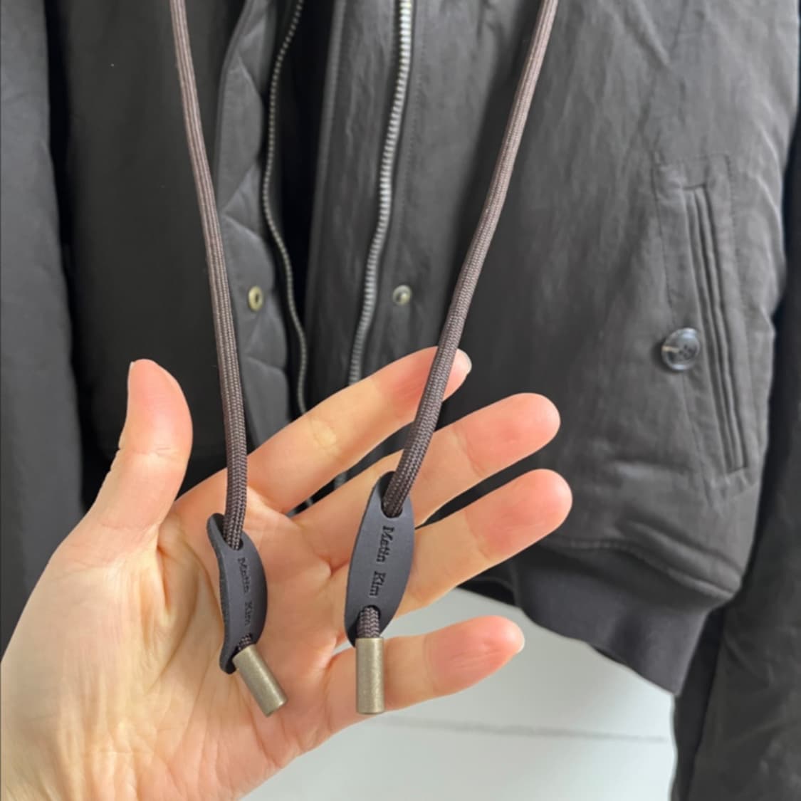 마뗑김 퍼 후드 집업 상품이미지4