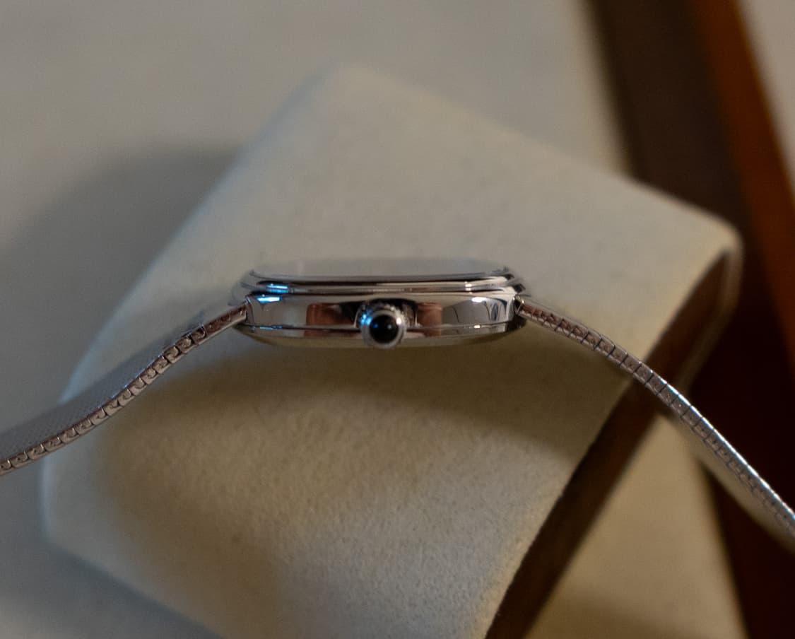 오메가 엘립스 네이비 빈티지 여성 수동 시계 상품이미지3