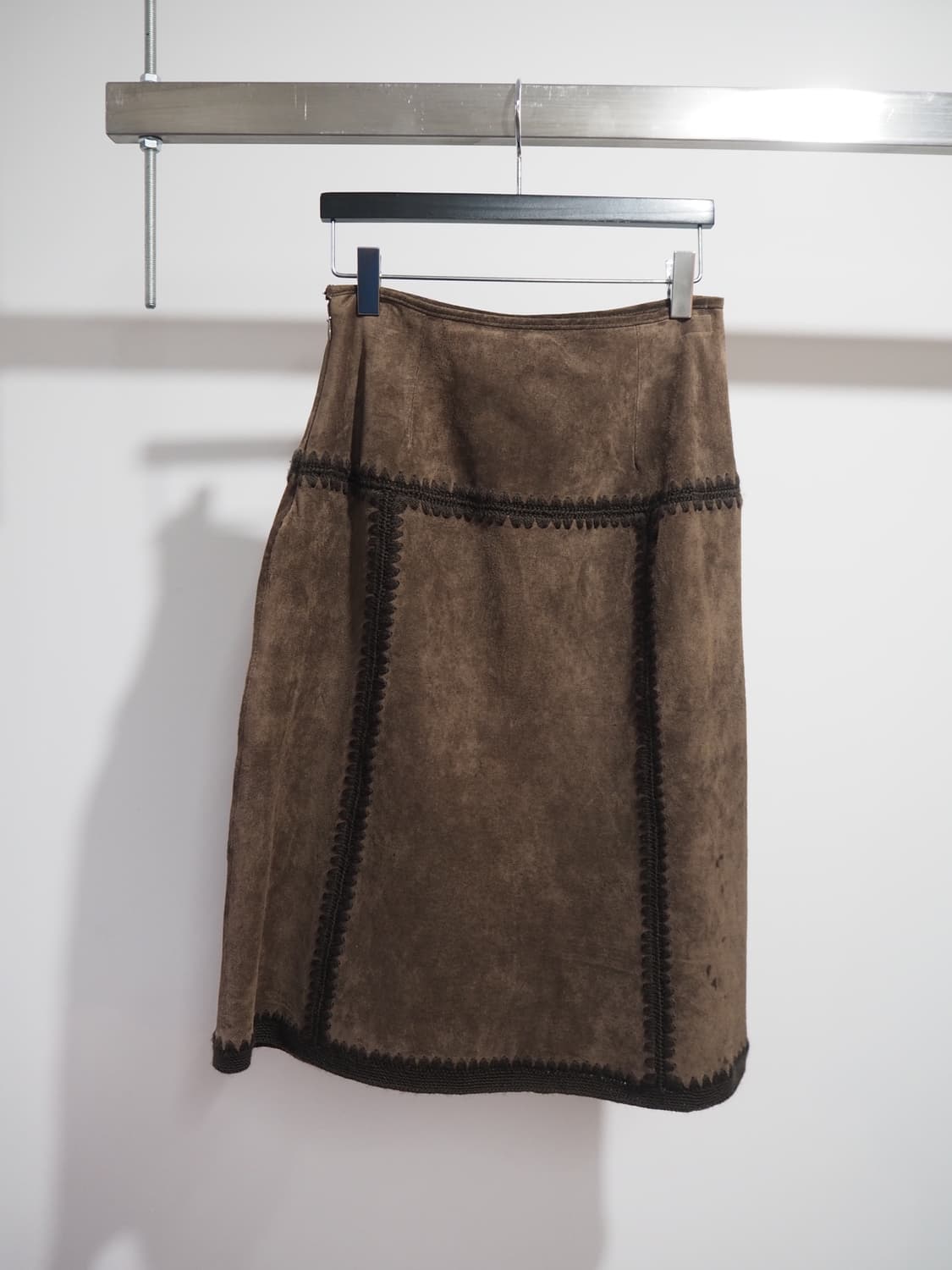 vintage suede skirt  상품이미지5