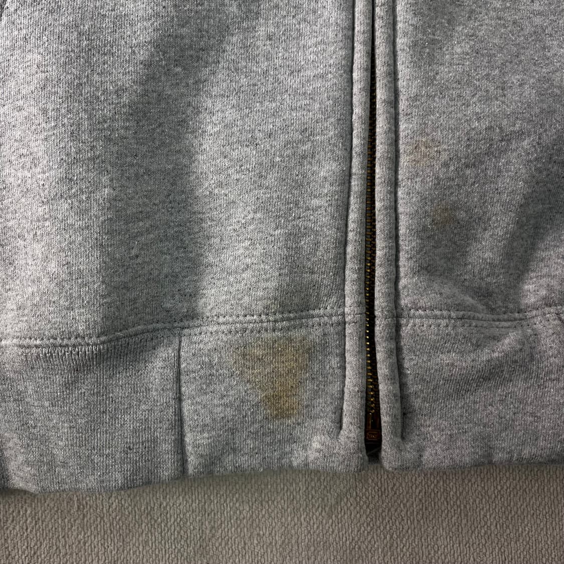 105 칼하트 그레이 후드집업 상품이미지5