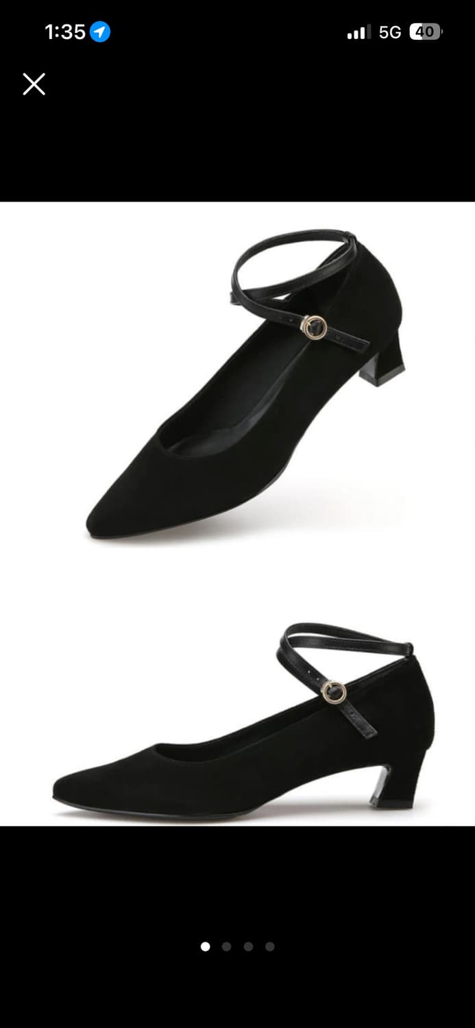 엘리자벳 아멜리에 수제화 양가죽 스트랩 구두 250 상품이미지1