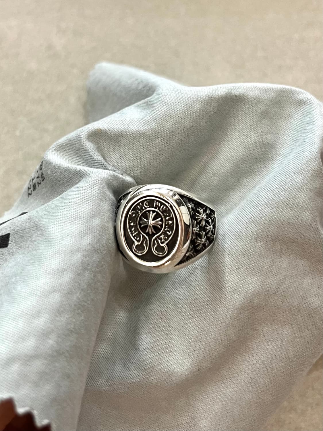 크롬하츠 챔피온 홀스슈링 18호(us8.5) 상품이미지3