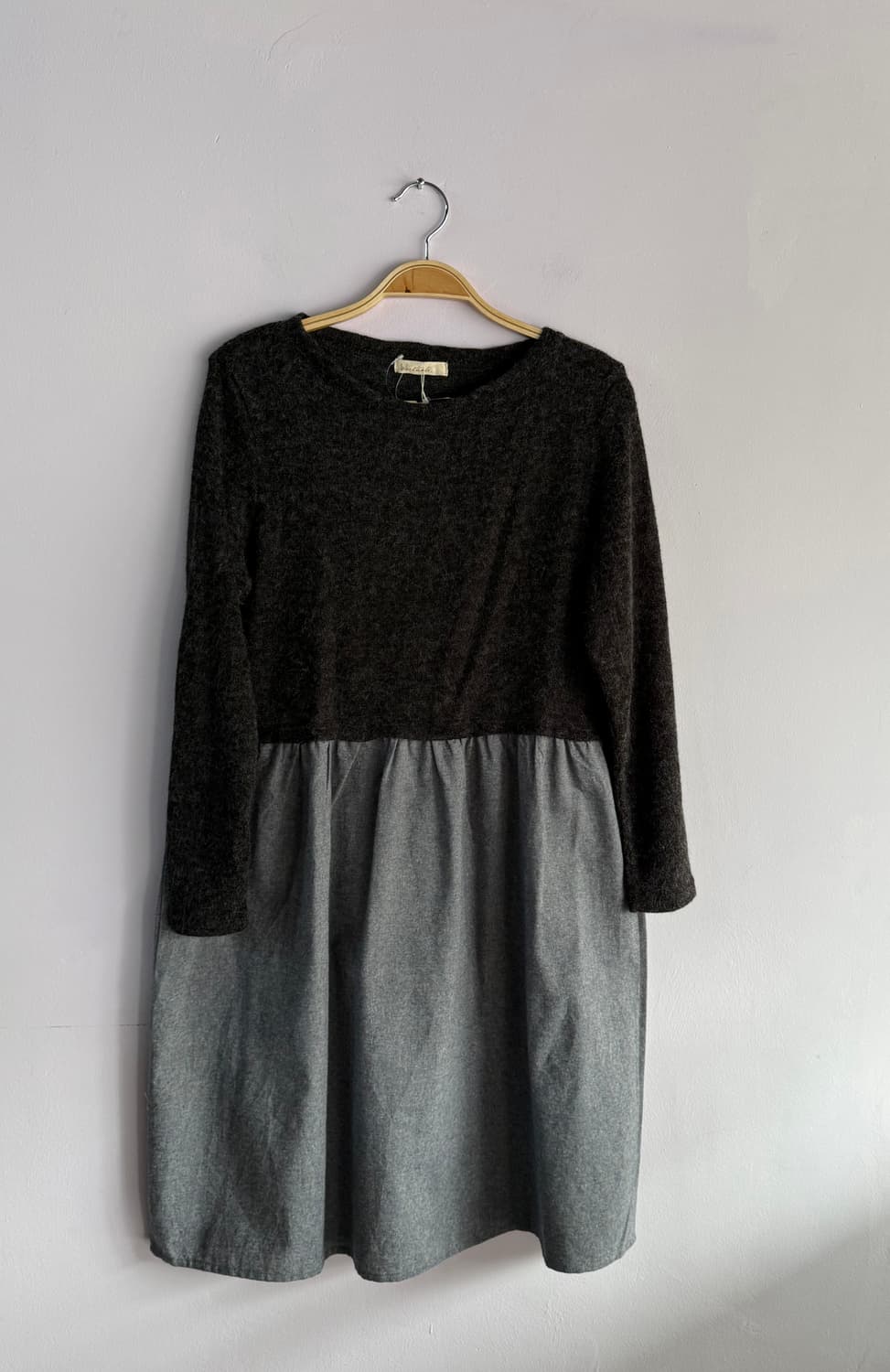 일본빈티지) 레이어드 니트 원피스  상품이미지6