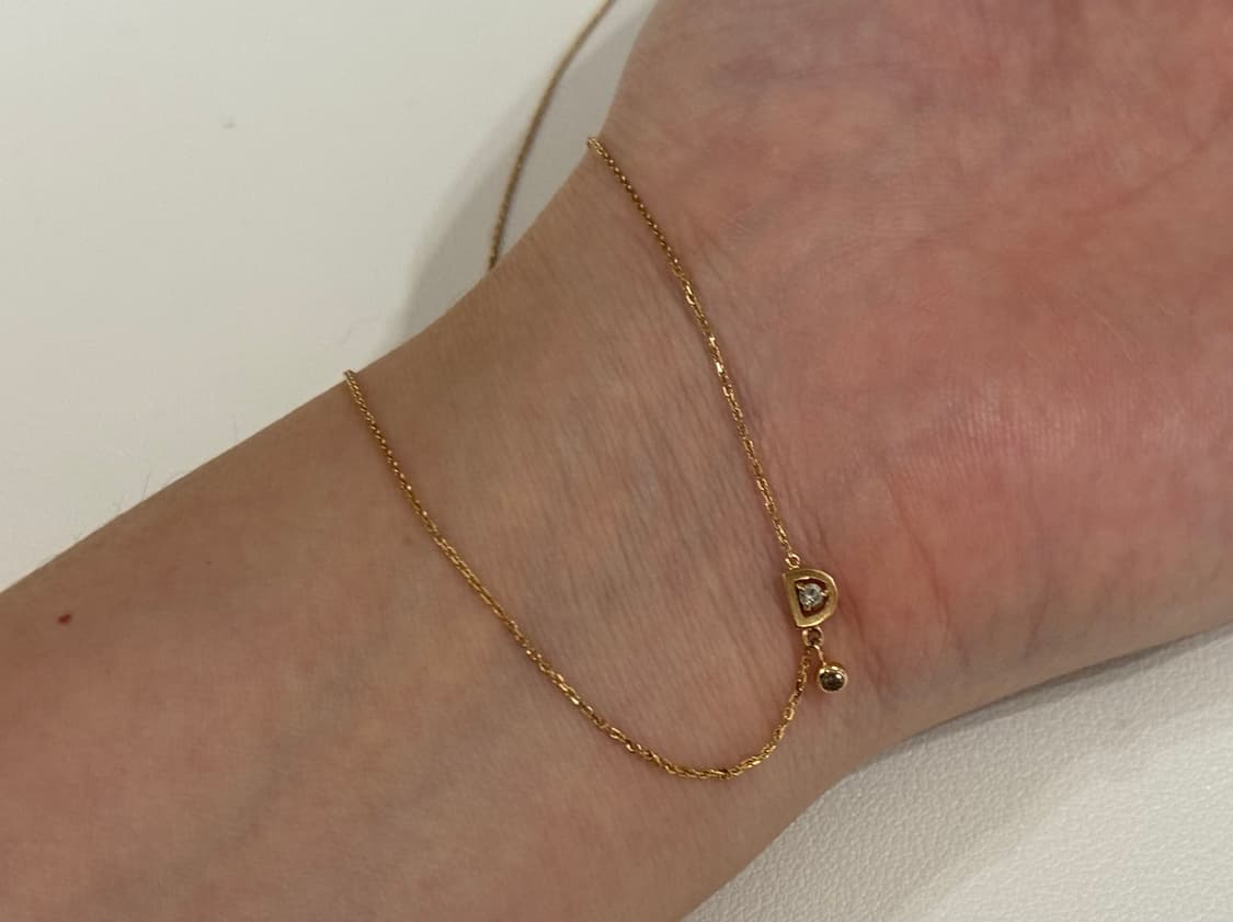 디디에두보 14k 로즈골드 다이아 목걸이 상품이미지3