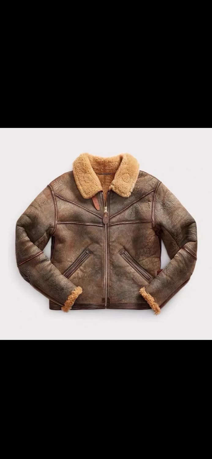 (구매) rrl 이진욱 무스탕 L사이즈 상품이미지1