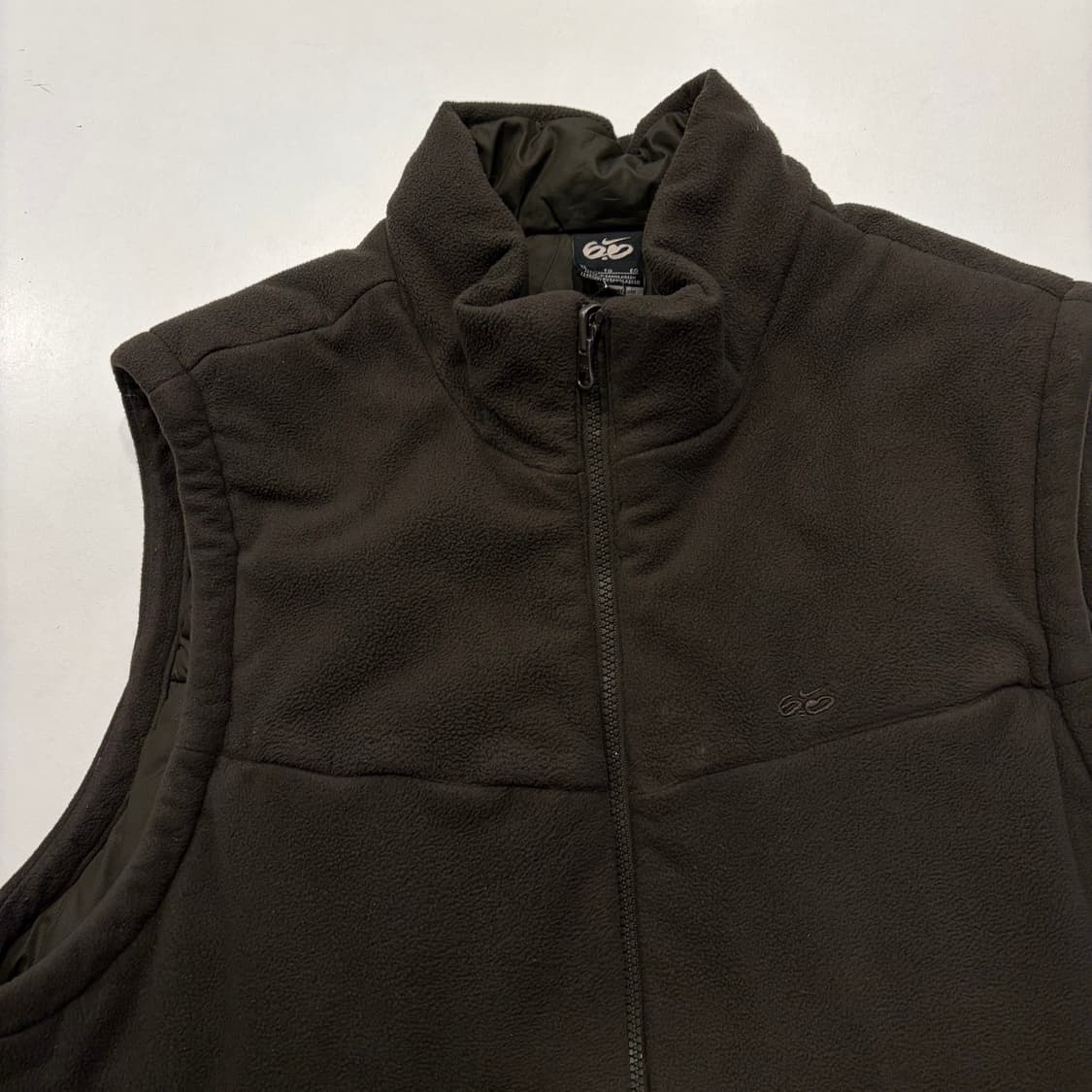 [XL] 11s 나이키 브라운 카키 플리스 패딩 조끼 D668 상품이미지3