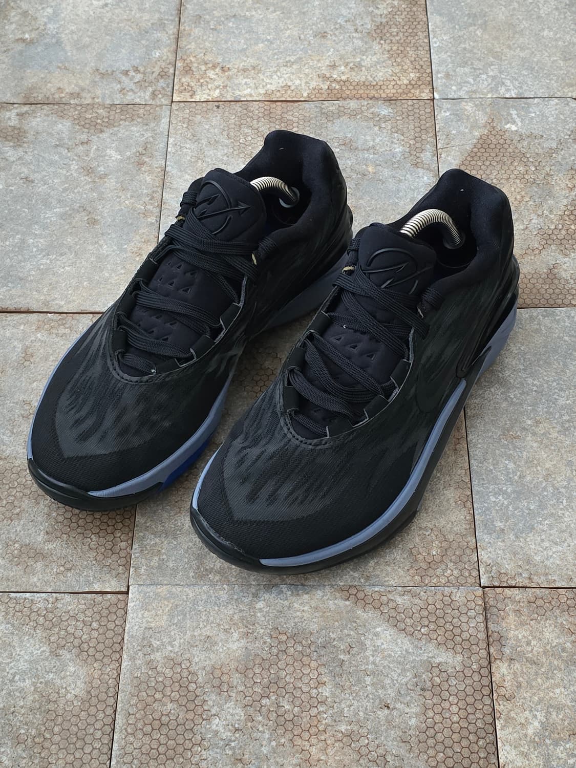 (260)나이키 에어 줌 gt 컷 2 블랙 레이서 블루 상품이미지1