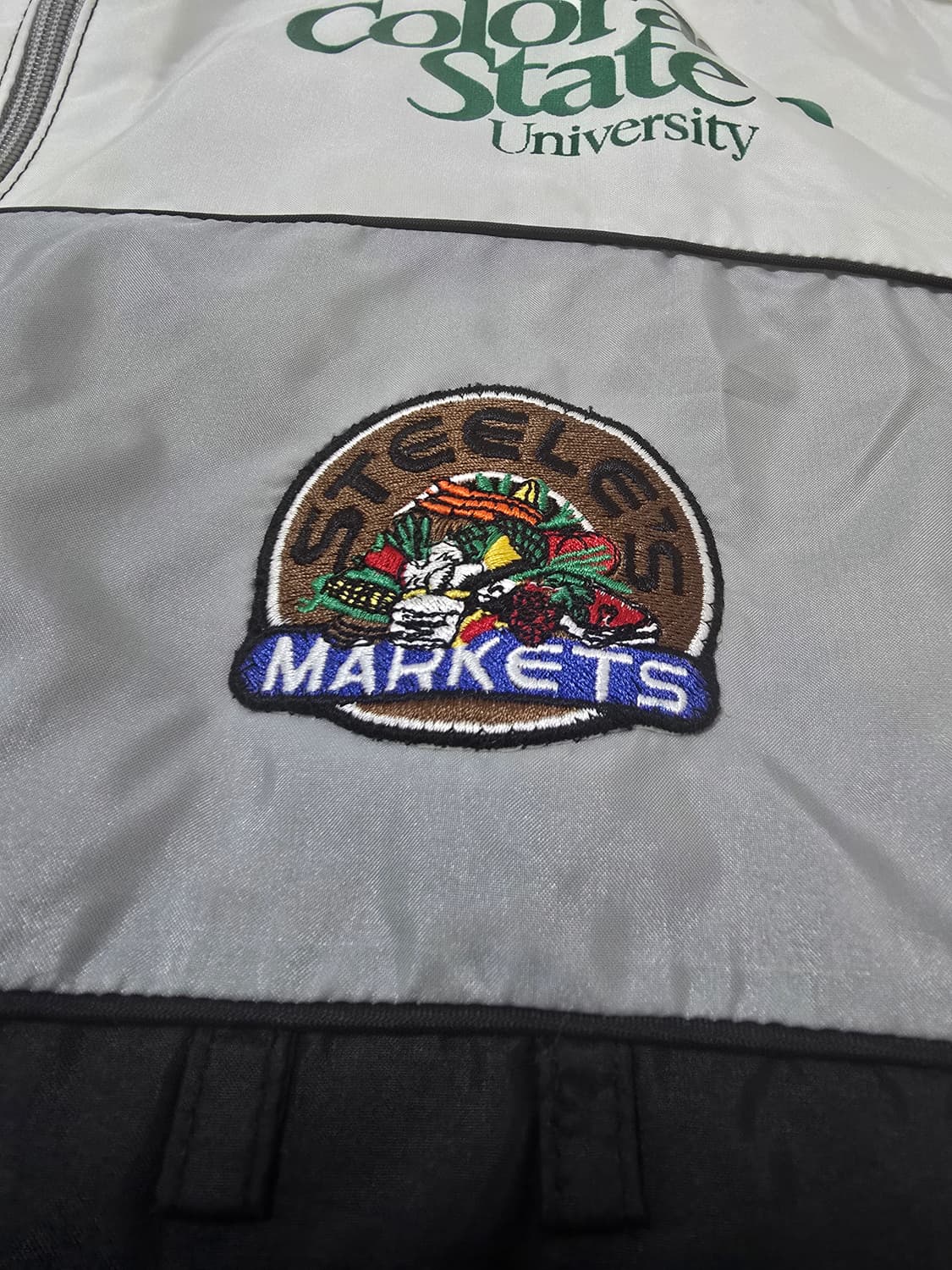 90s USA Dunbrooke 멀티스폰서 패치 레이싱 크루 자켓 L 상품이미지3