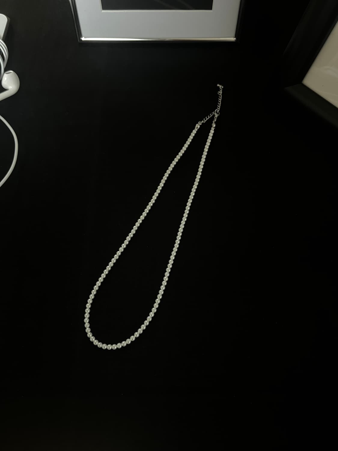 [Handmade] 심플 진주 목걸이 상품이미지3