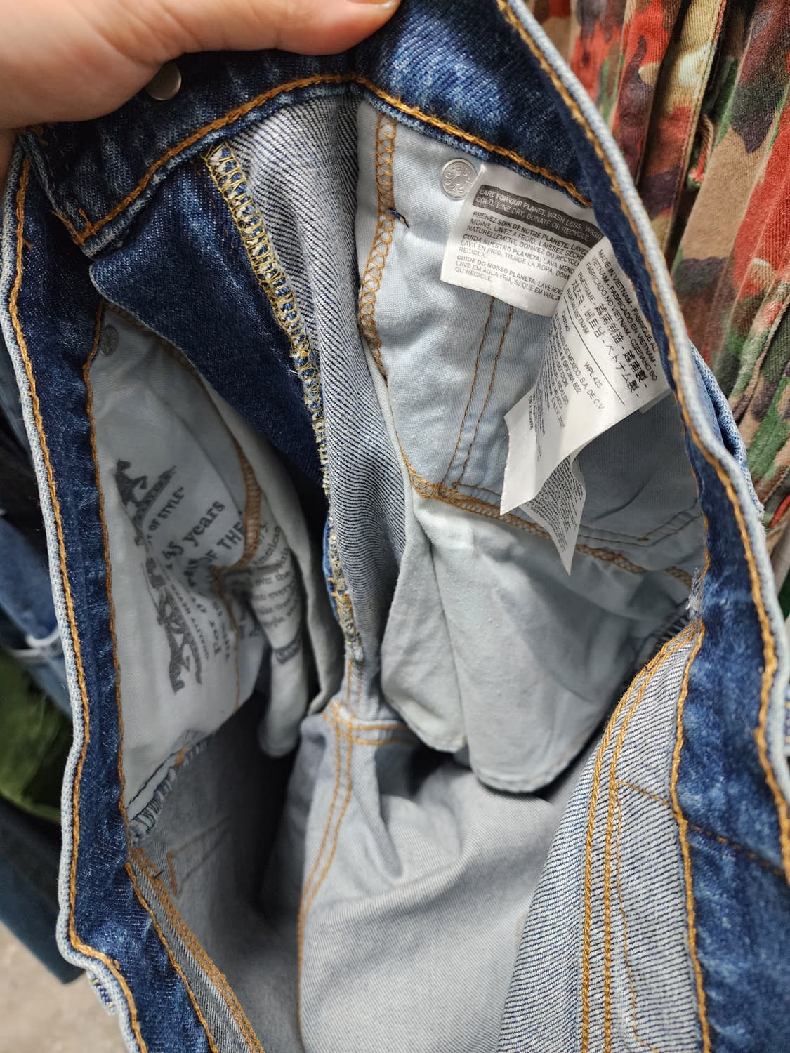 리바이스 502 청바지 상품이미지5