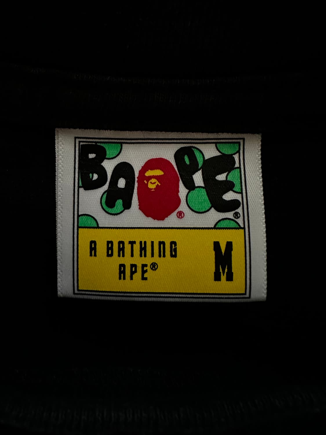 베이프 체크 빅헤드 반팔 M 상품이미지2