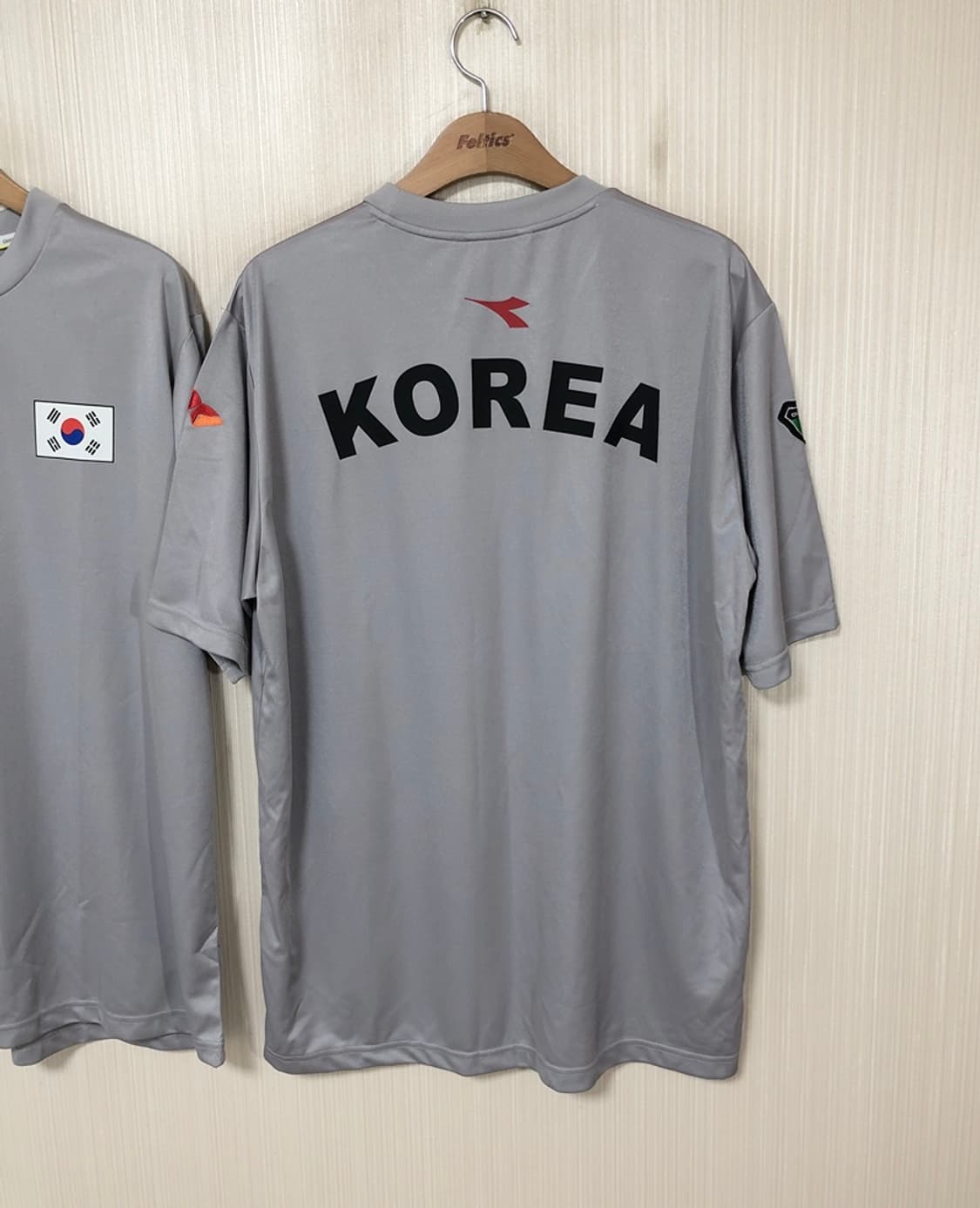 디아도라국대 국대KOREA 핸드볼국대 트레이닝티셔츠 105(그레이) 상품이미지8