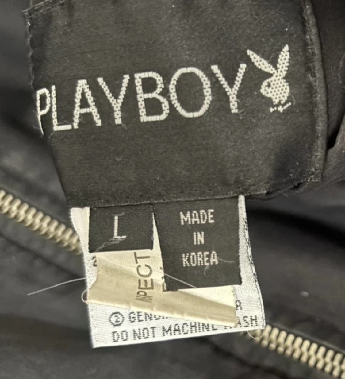 플레이보이 토끼 리버서블 가죽 바시티 자켓 상품이미지7