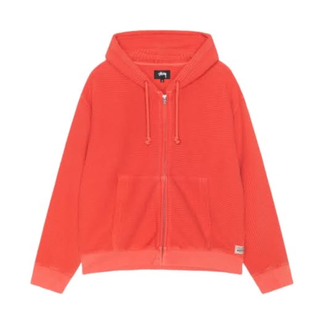 스투시 와플 후드 레드 상품이미지1