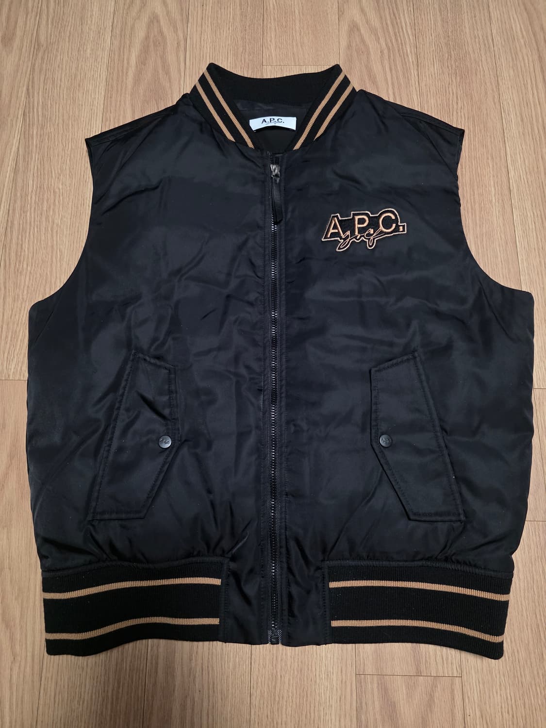 (A.P.C.)아페쎄 골프 패딩조끼 xs 상품이미지3