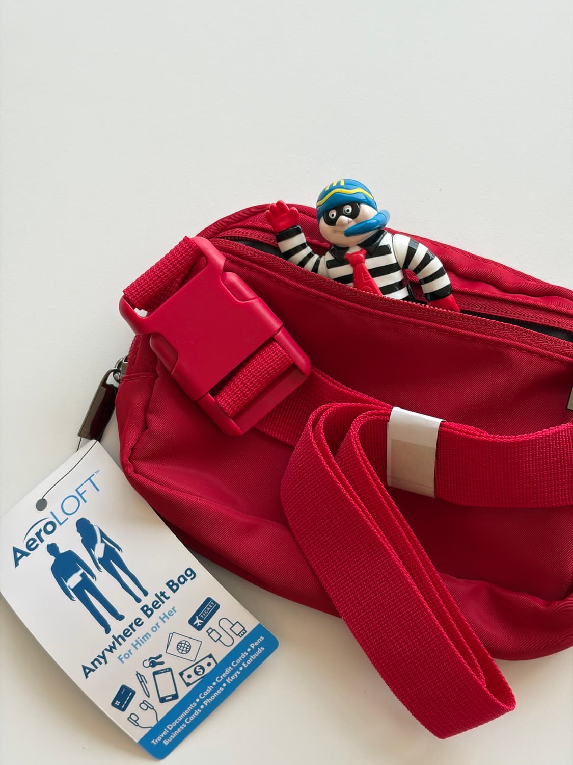 [새제품] AeroLOFT 에어로로프트 벨트 백 휴대용 가방 상품이미지4