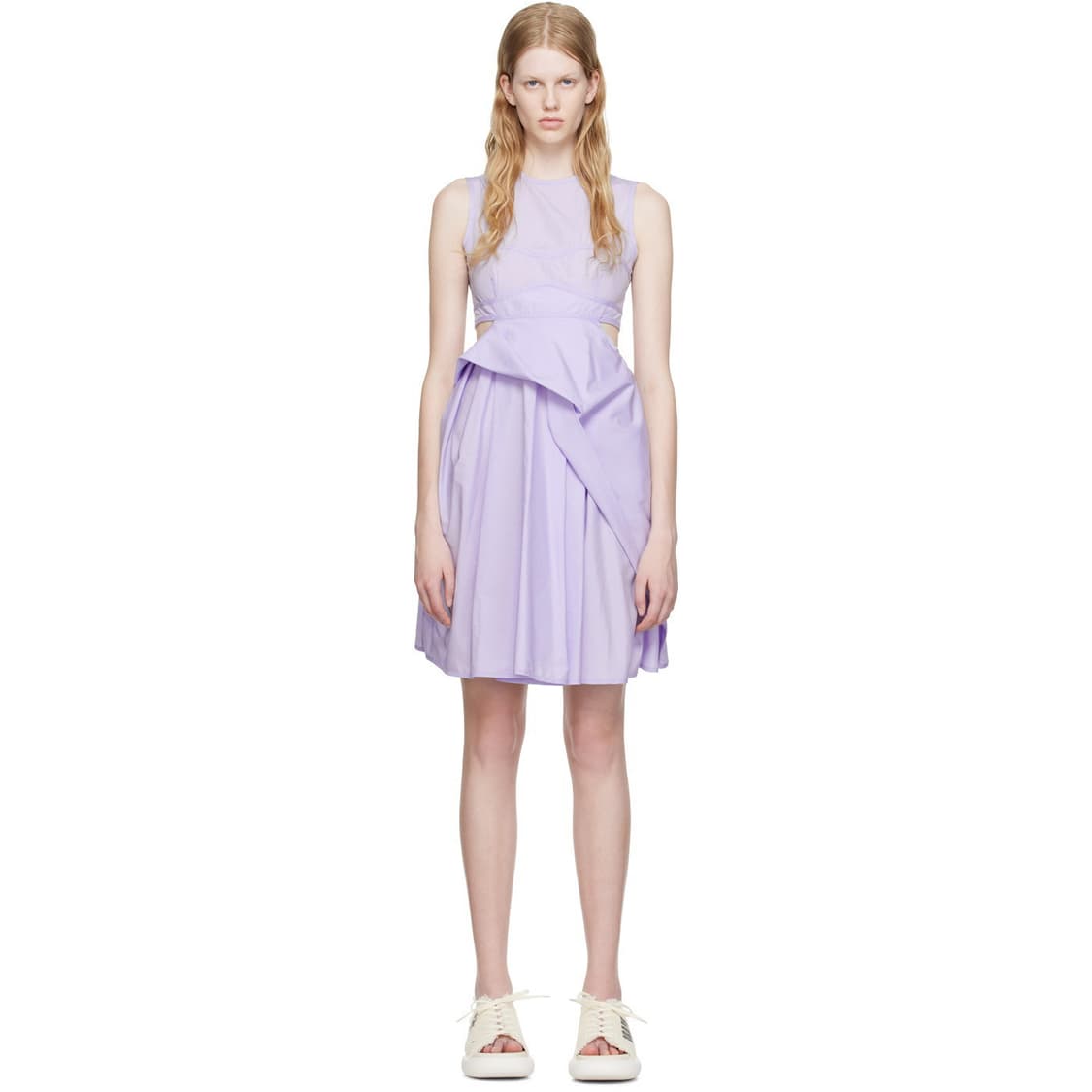 세실리에 반센 seero 컷아웃 코튼 미니 드레스 상품이미지3