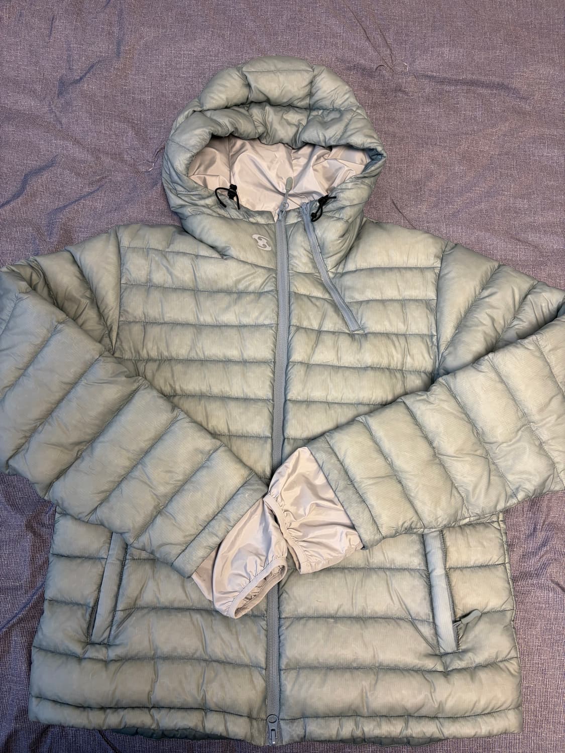 산산기어 서픽스 퍼퍼 자켓 스카이 블루 - 23FW 상품이미지4