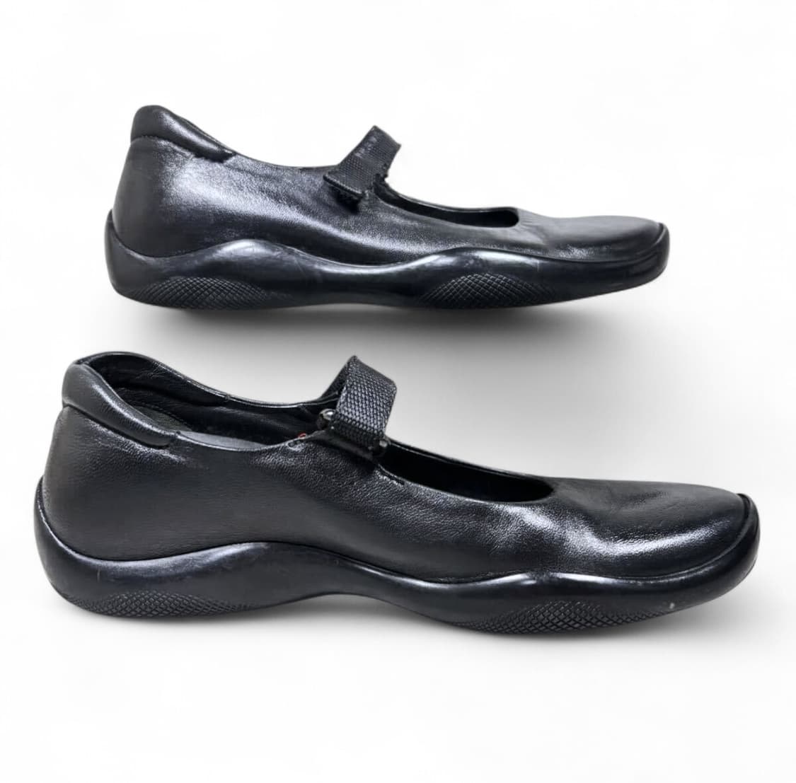 프라다 스포츠 카프스킨 메리제인 플랫슈즈 스니커즈 상품이미지6