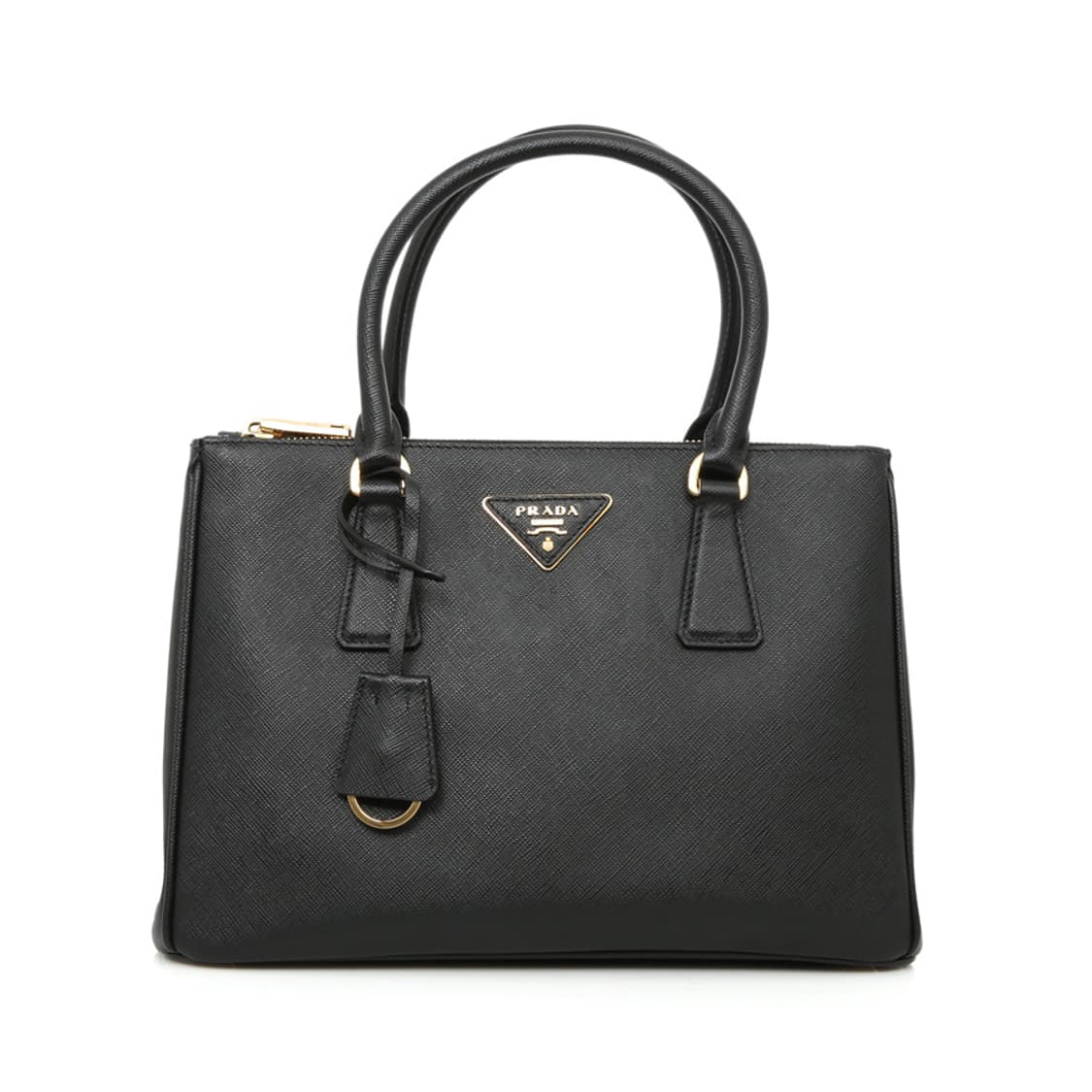 프라다 사피아노 갤러리아 백 1BA863 블랙 금장 상품이미지2