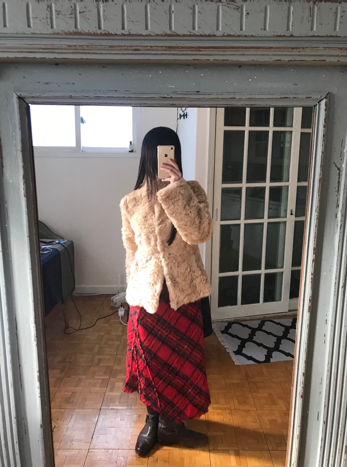 vintage rabbit fur jacket 상품이미지4