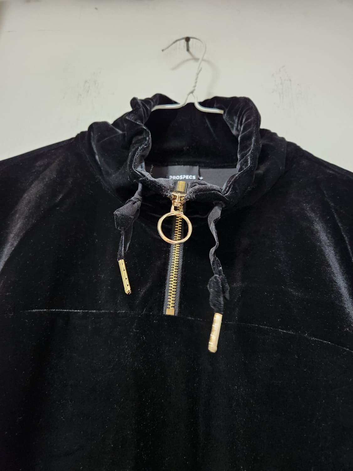 프로스펙스 블랙 벨벳 트레이닝복 세트95/80(L) 상품이미지3