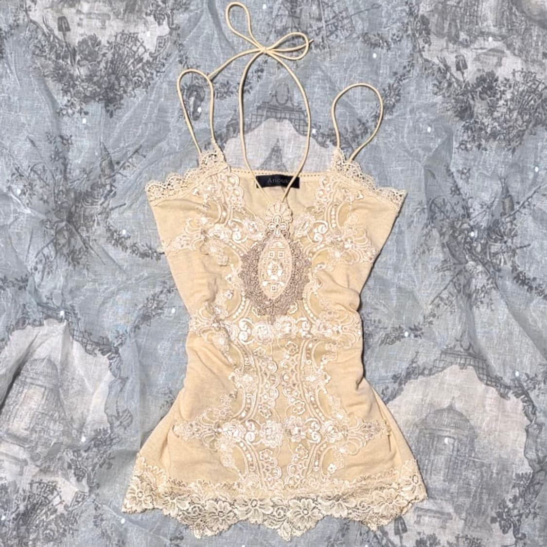 르네상스 페어리 오리엔탈 홀터넥 나시 슬리브리스 엑시즈팜모리갸루파우닝큐빈 상품이미지1