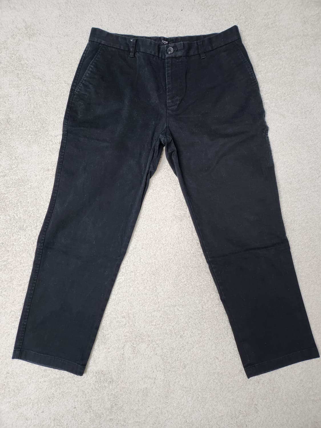 탑텐 겨울바지 치노팬츠 베이지 블랙 상품이미지3