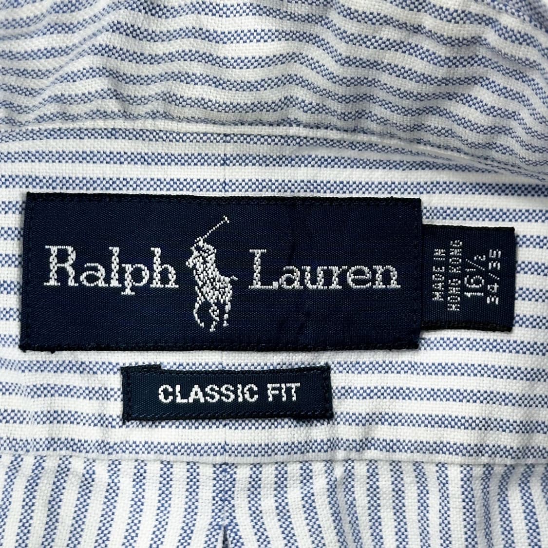 폴로 랄프로렌 포니 클래식 스트라이프 셔츠 (L 여성추천) 상품이미지6