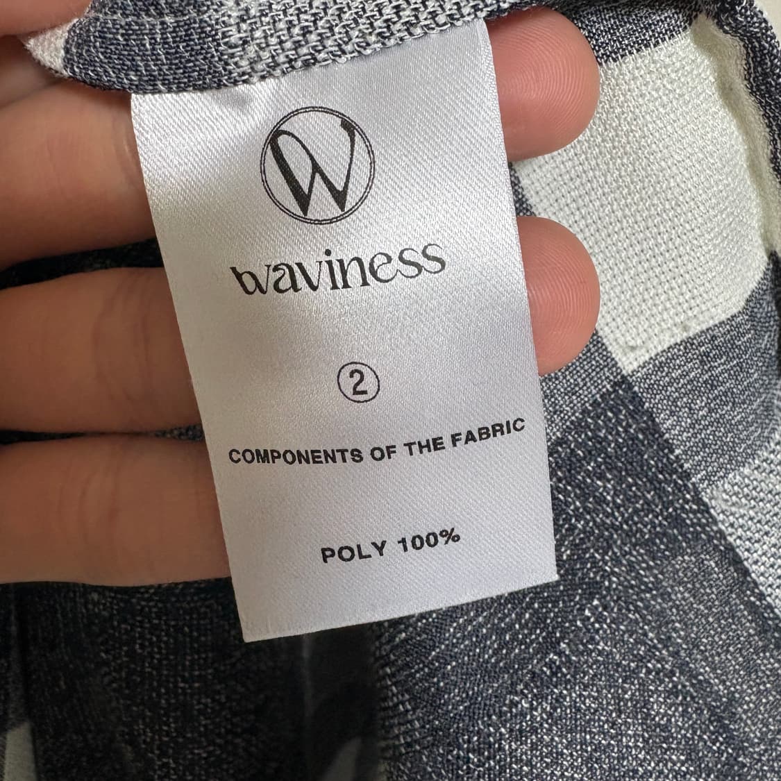 웨이비니스 프린지 테슬 체크셔츠 / 2 상품이미지7