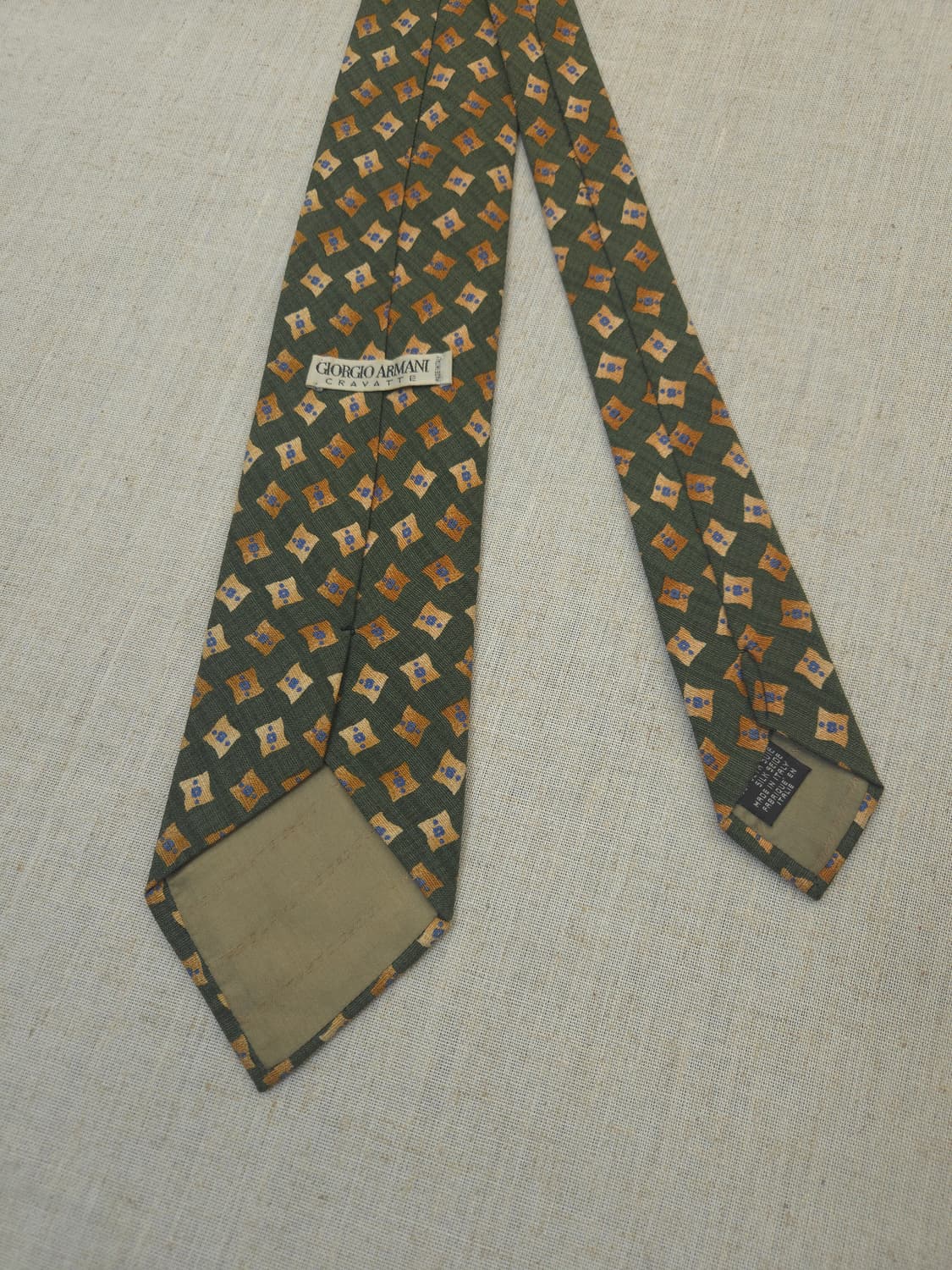 조르지오 아르마니 실크 넥타이 패턴 상품이미지2