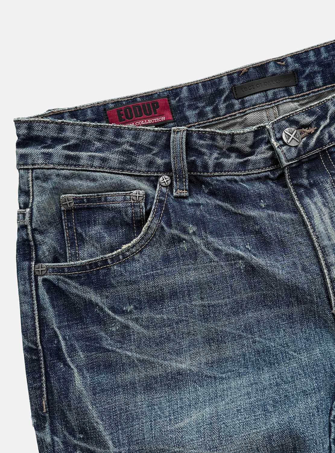 Tsunami Wave Washed Cut Denim  상품이미지3