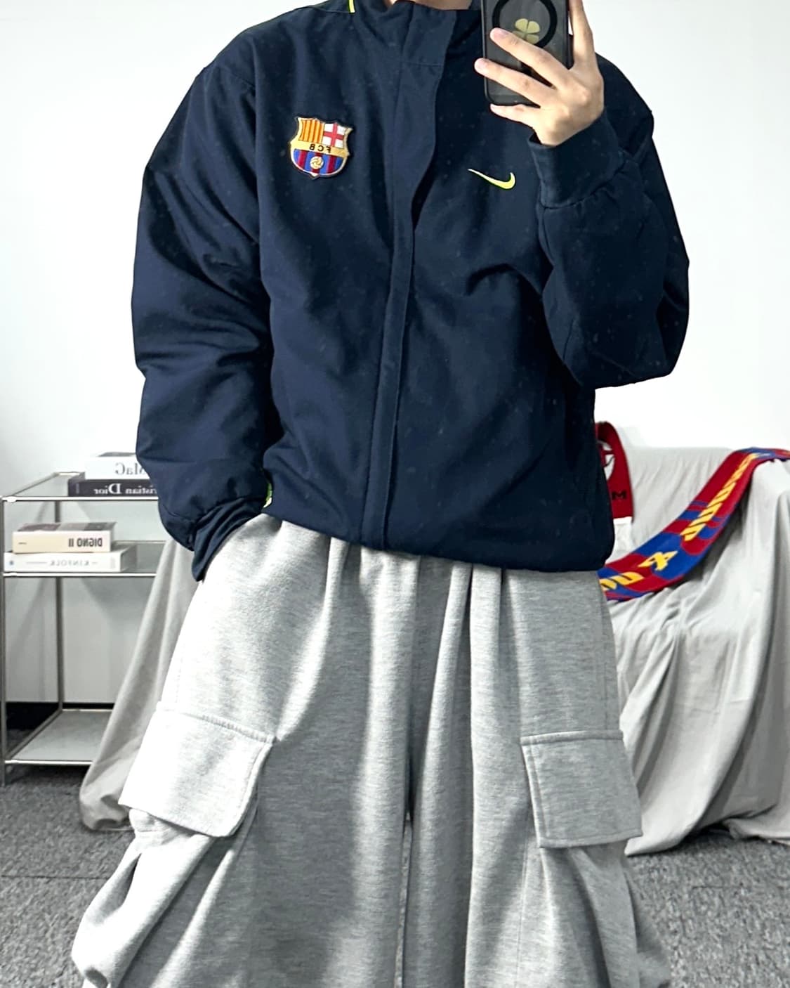 나이키 07-08 바르셀로나 자켓 M 상품이미지3