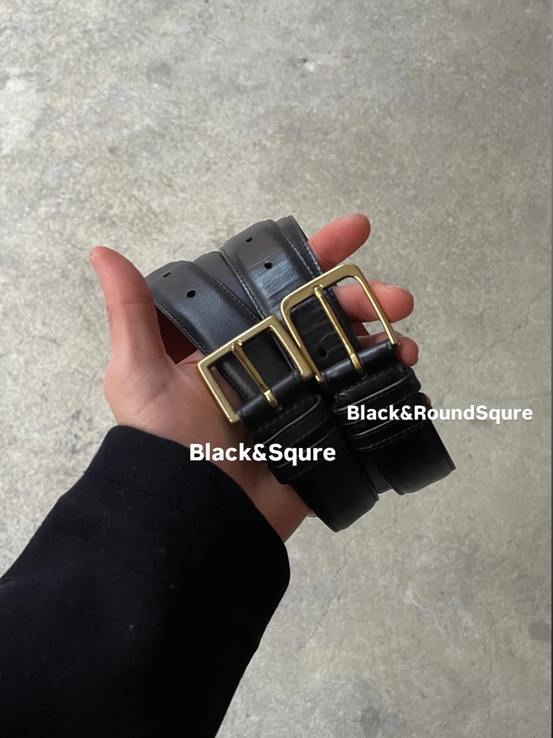 00s Old Coach Leather Brass Belt 상품이미지4