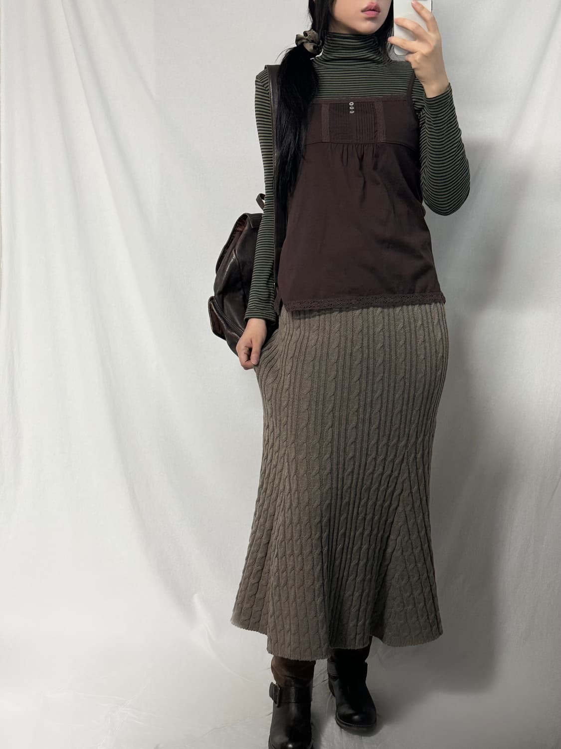 버튼 레이스 슬리브리스 상품이미지4