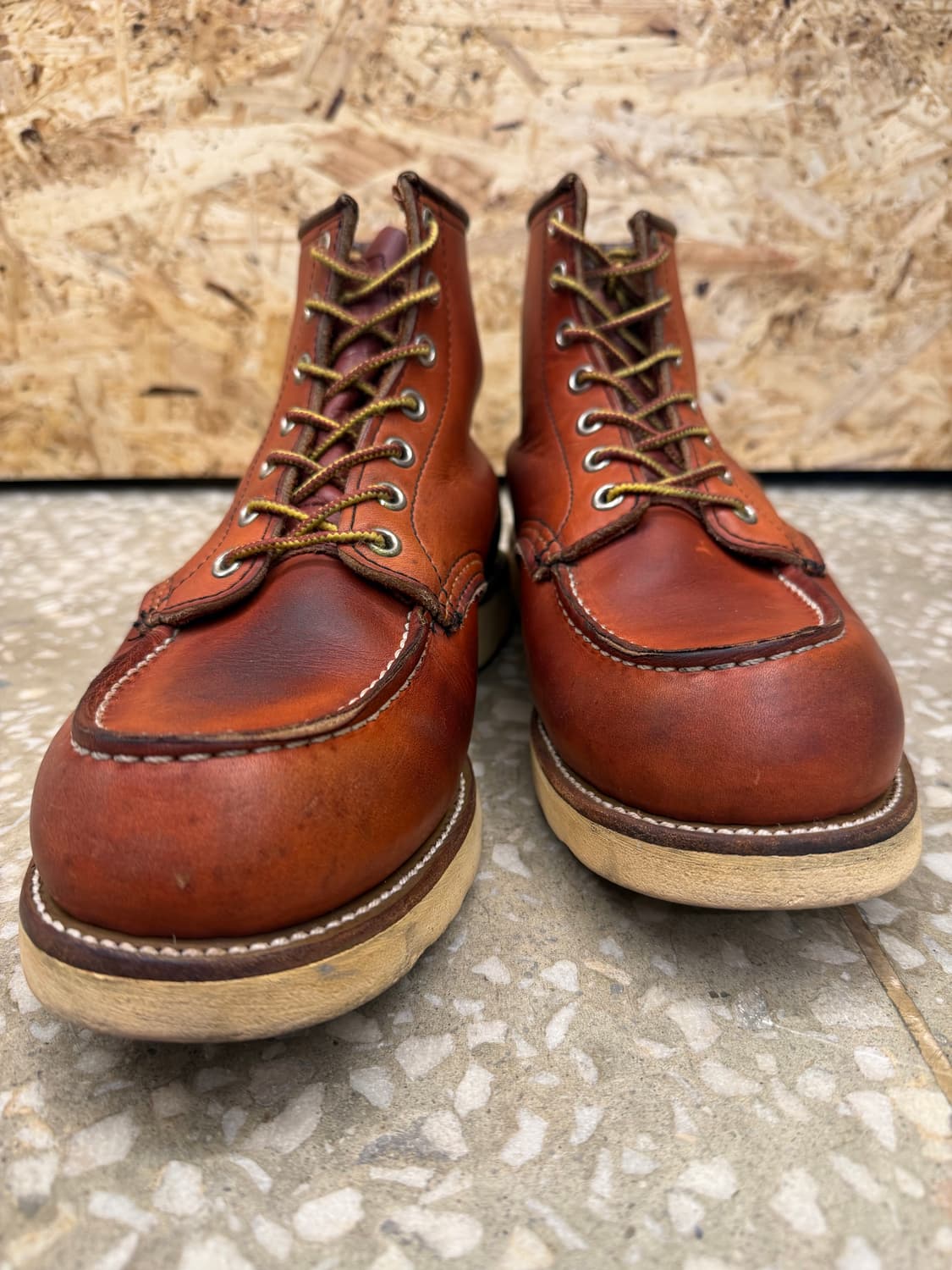 90‘s 레드윙 아이리쉬세터 8875 오로러셋 포티지 8.5E 상품이미지5