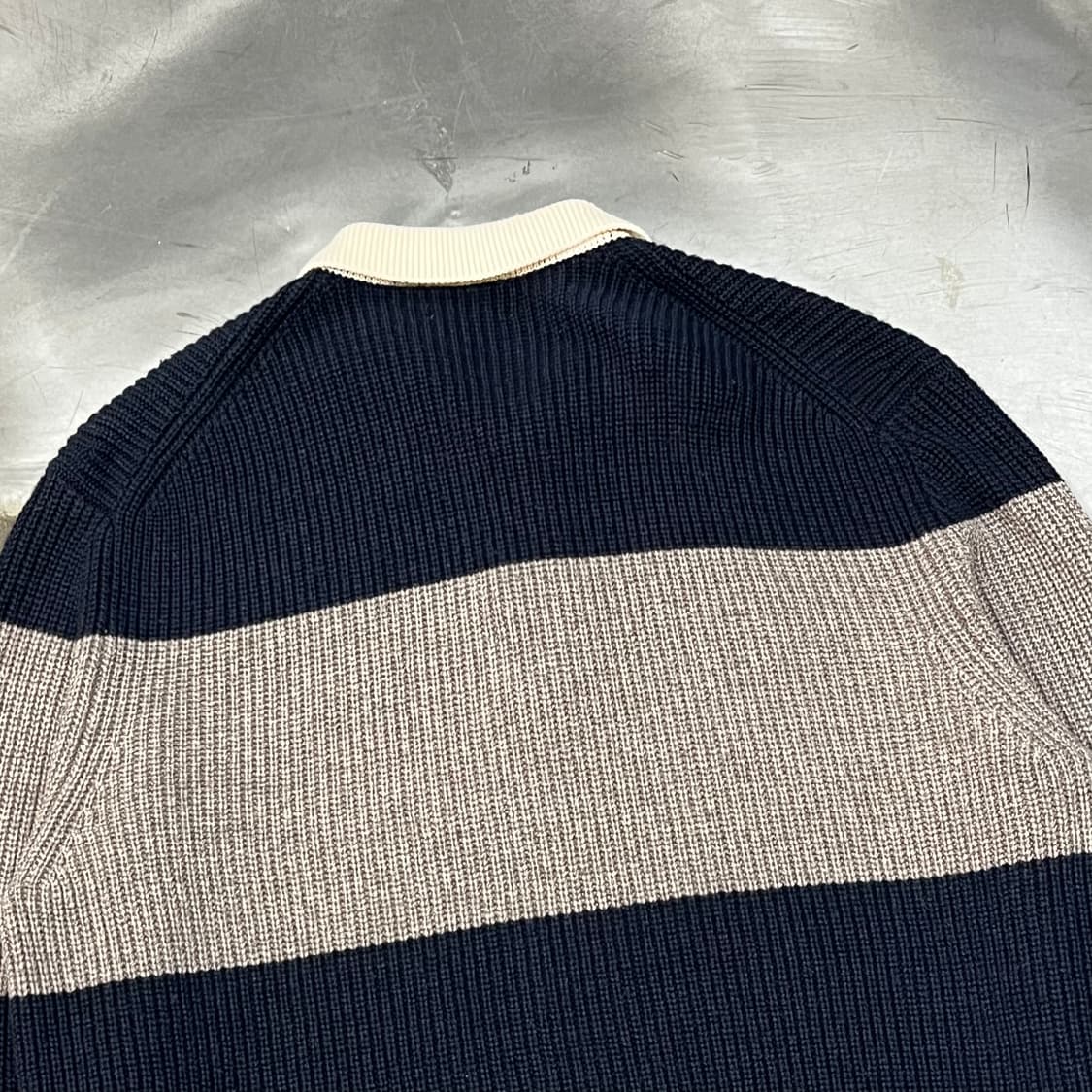  코스 스트라이프 카라 니트 y14380 상품이미지4