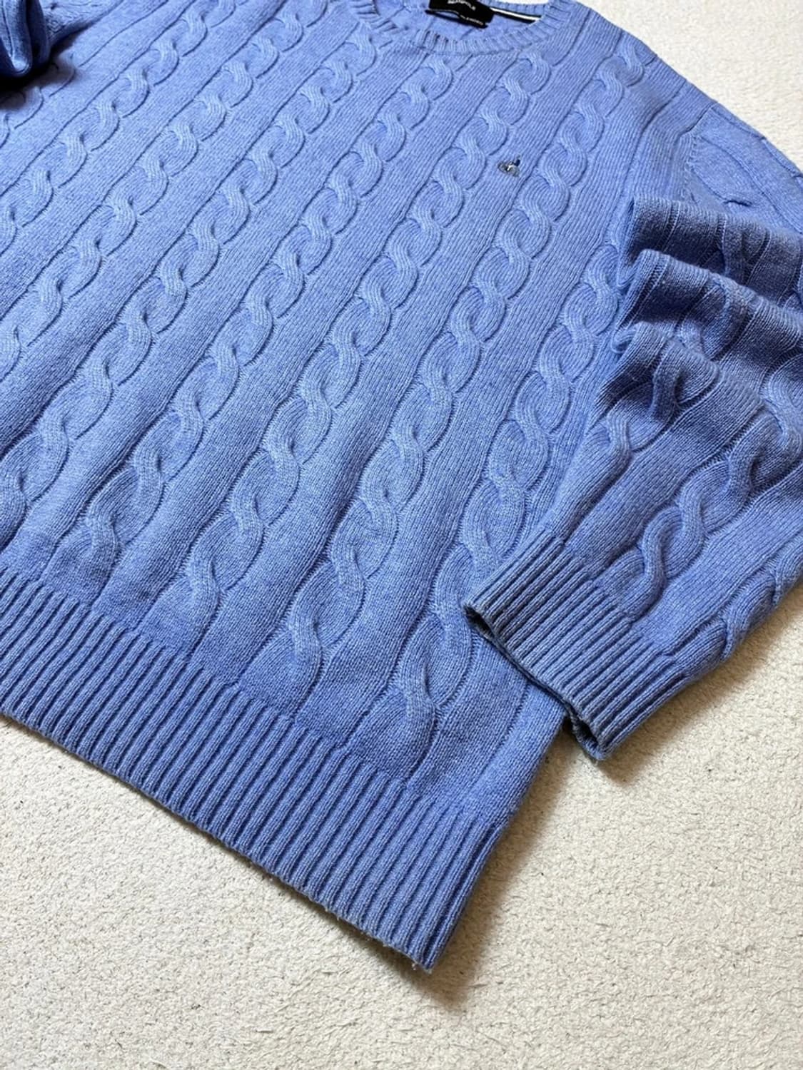 빈폴 23FW 캐시미어 블렌드 꽈배기 니트 PN7874 상품이미지4