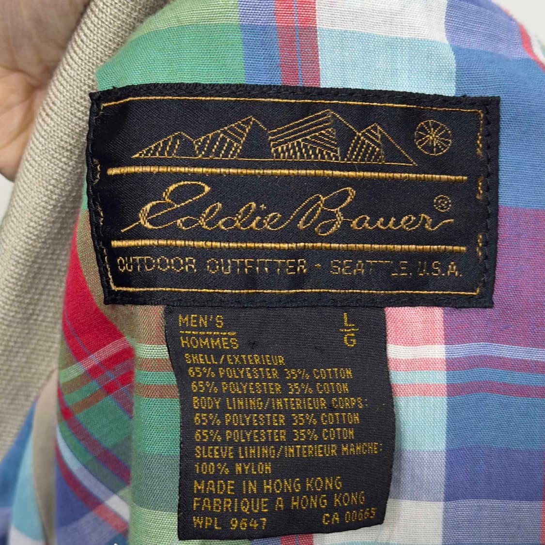 90s 에디바우어 해링턴 자켓 상품이미지6