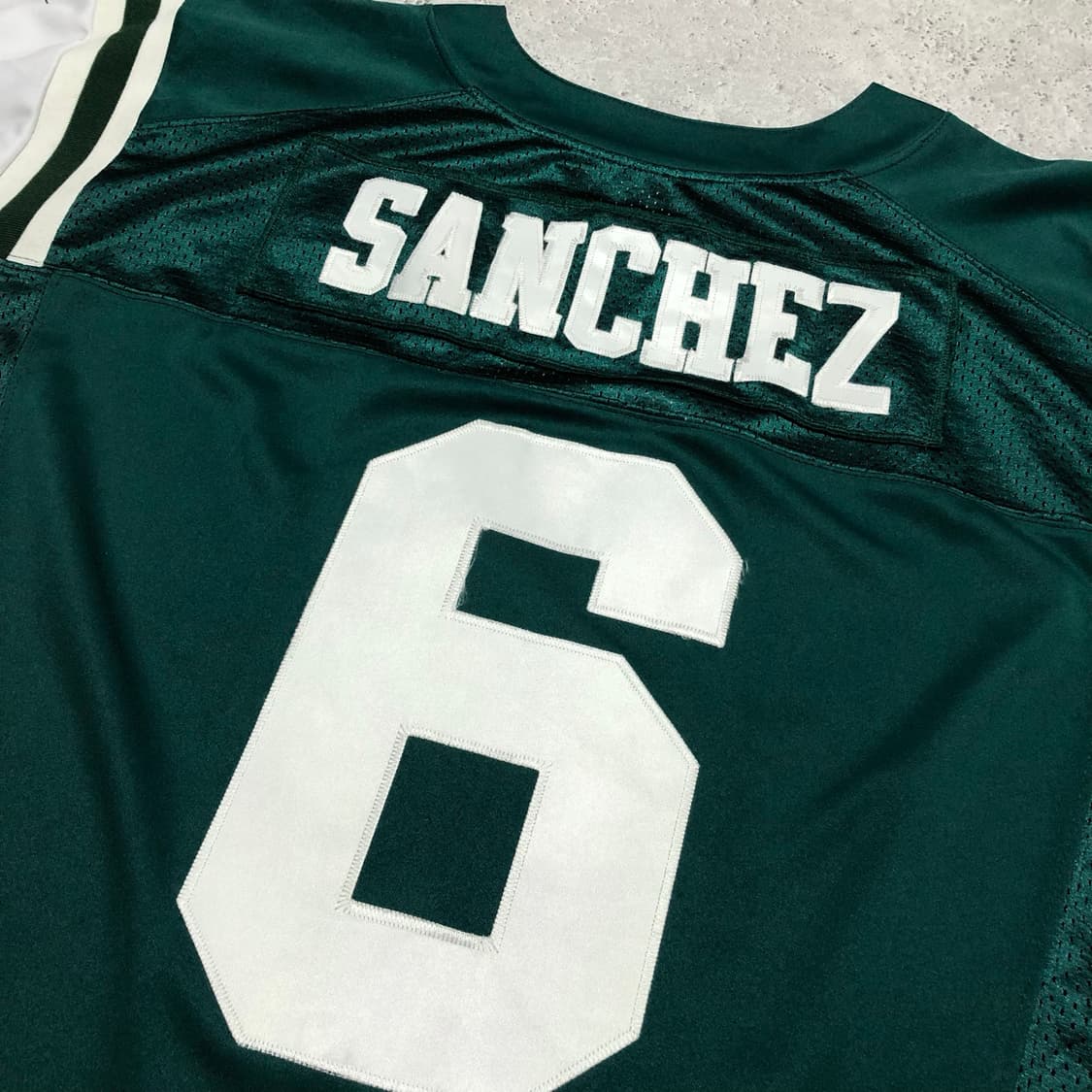 나이키 NFL 럭비티 딥그린 뉴욕 제츠 산체스 유니폼 상품이미지4