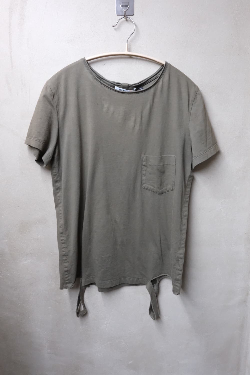 Helmut lang 로우엣지 포켓 티셔츠 M 상품이미지6