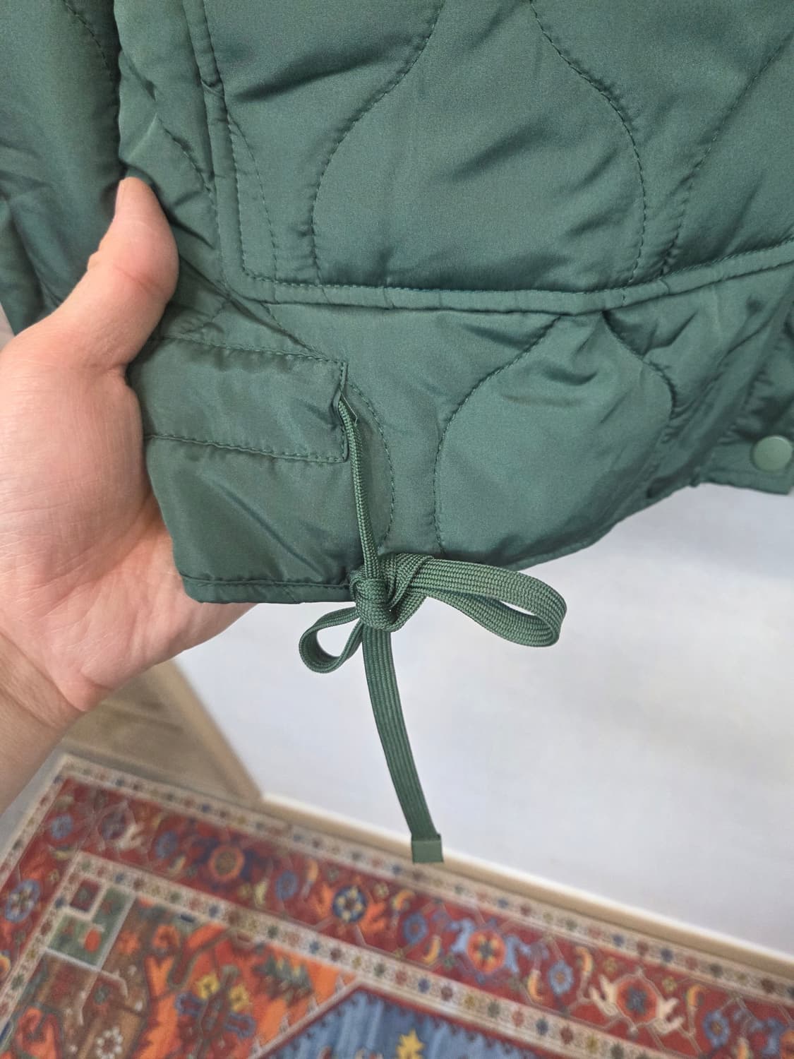 자라 여성 스트링 퀄팅 자켓 L 상품이미지6