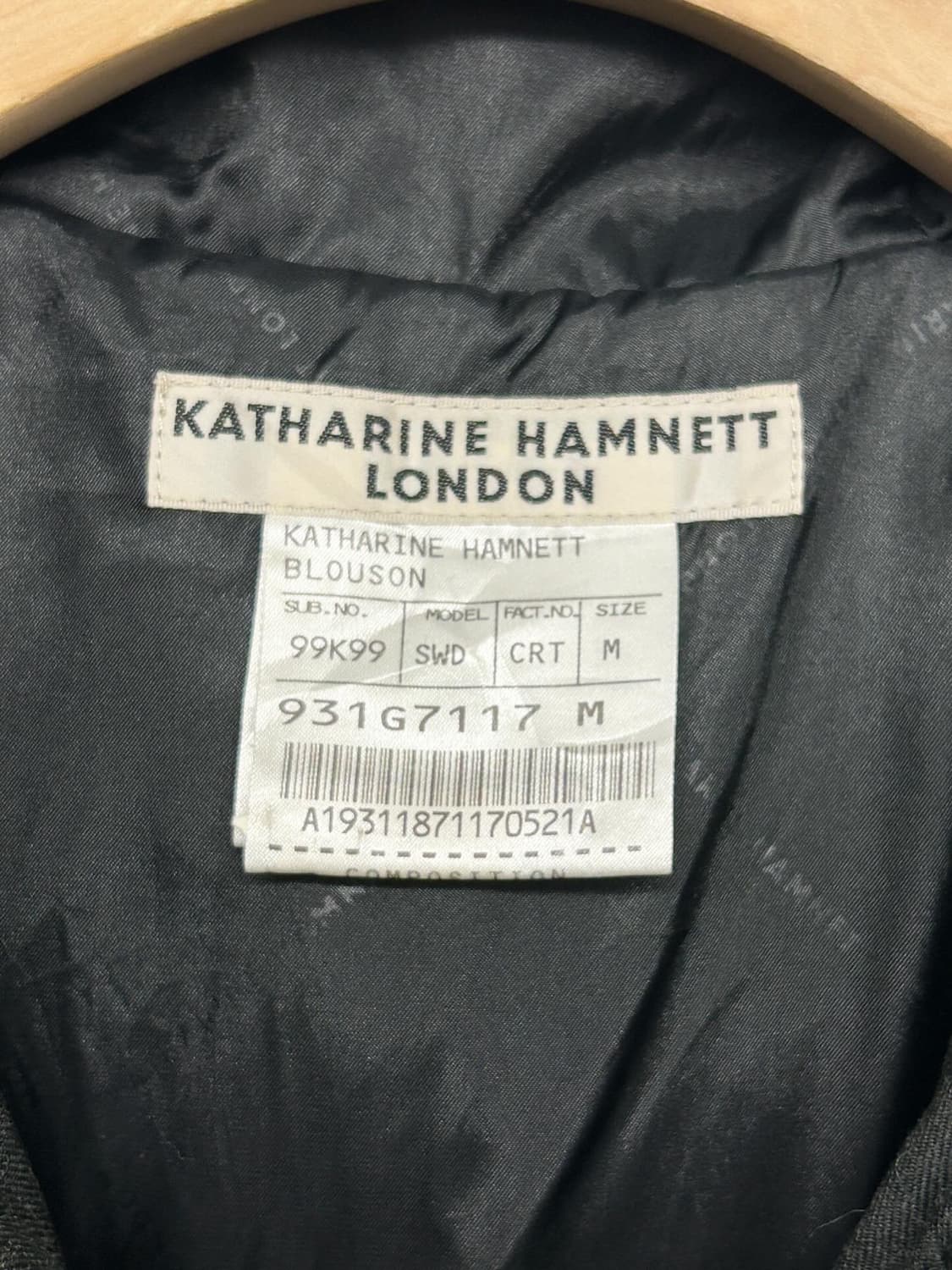 캐서린햄넷 후드 퍼 패딩점퍼 상품이미지5