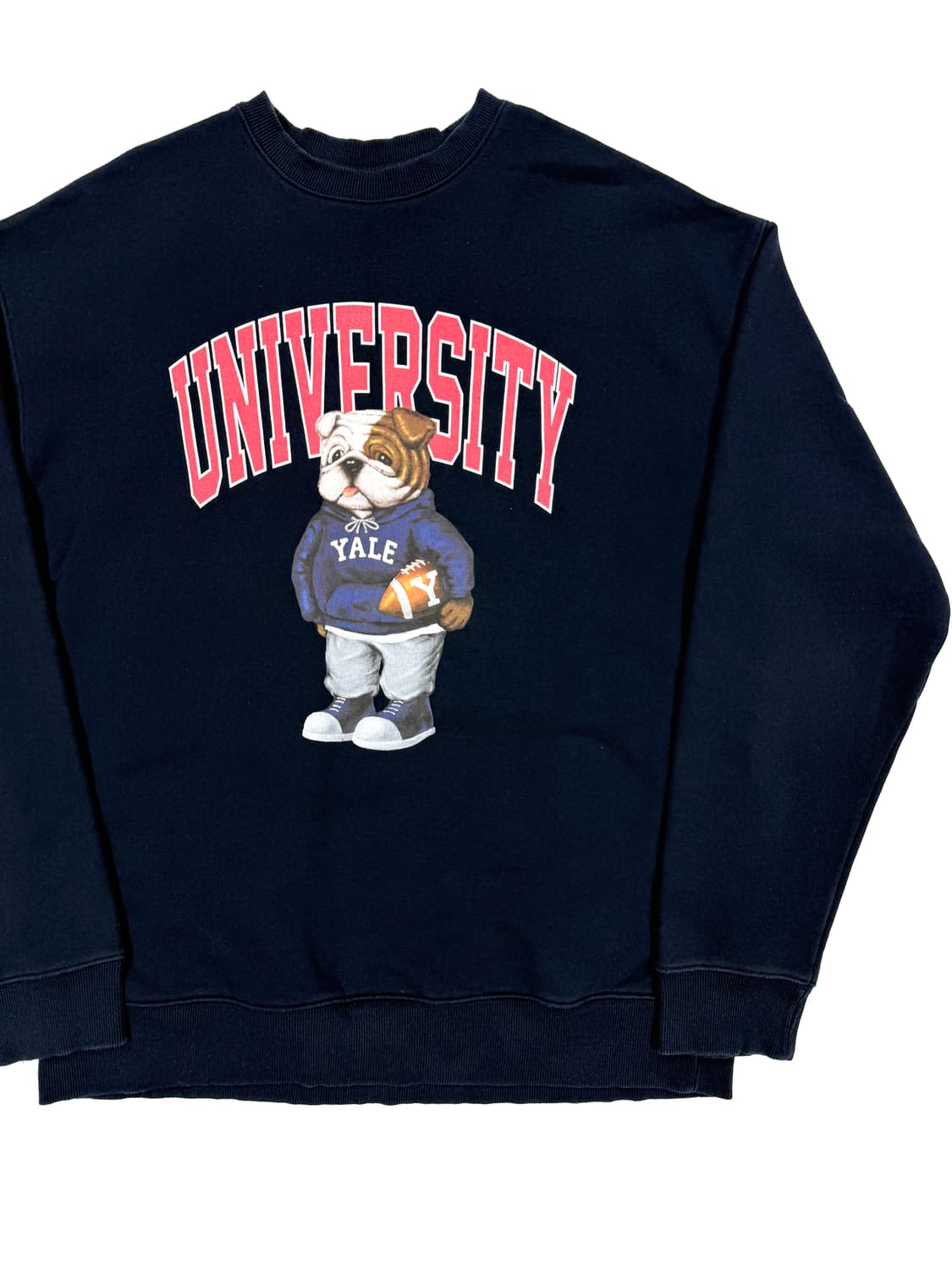 YALE 네이비 맨투맨 상품이미지3