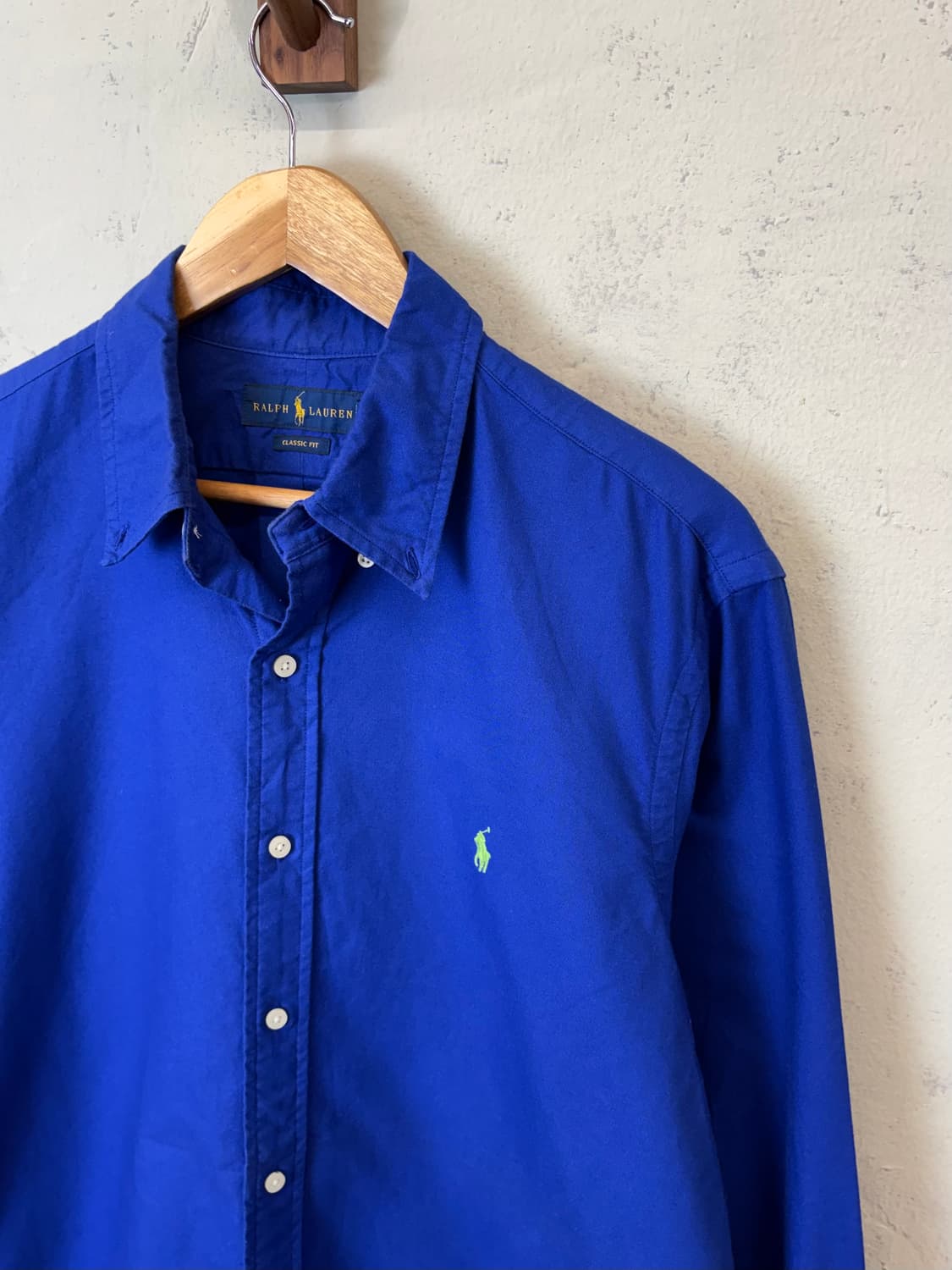 폴로랄프로렌 클래식핏 셔츠 블루 상품이미지5